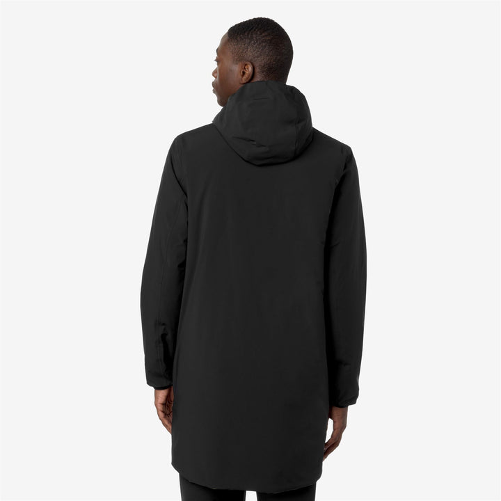 K-WAY - Veste réversible Jacob St Warm Double Noir / Vert - Lothaire