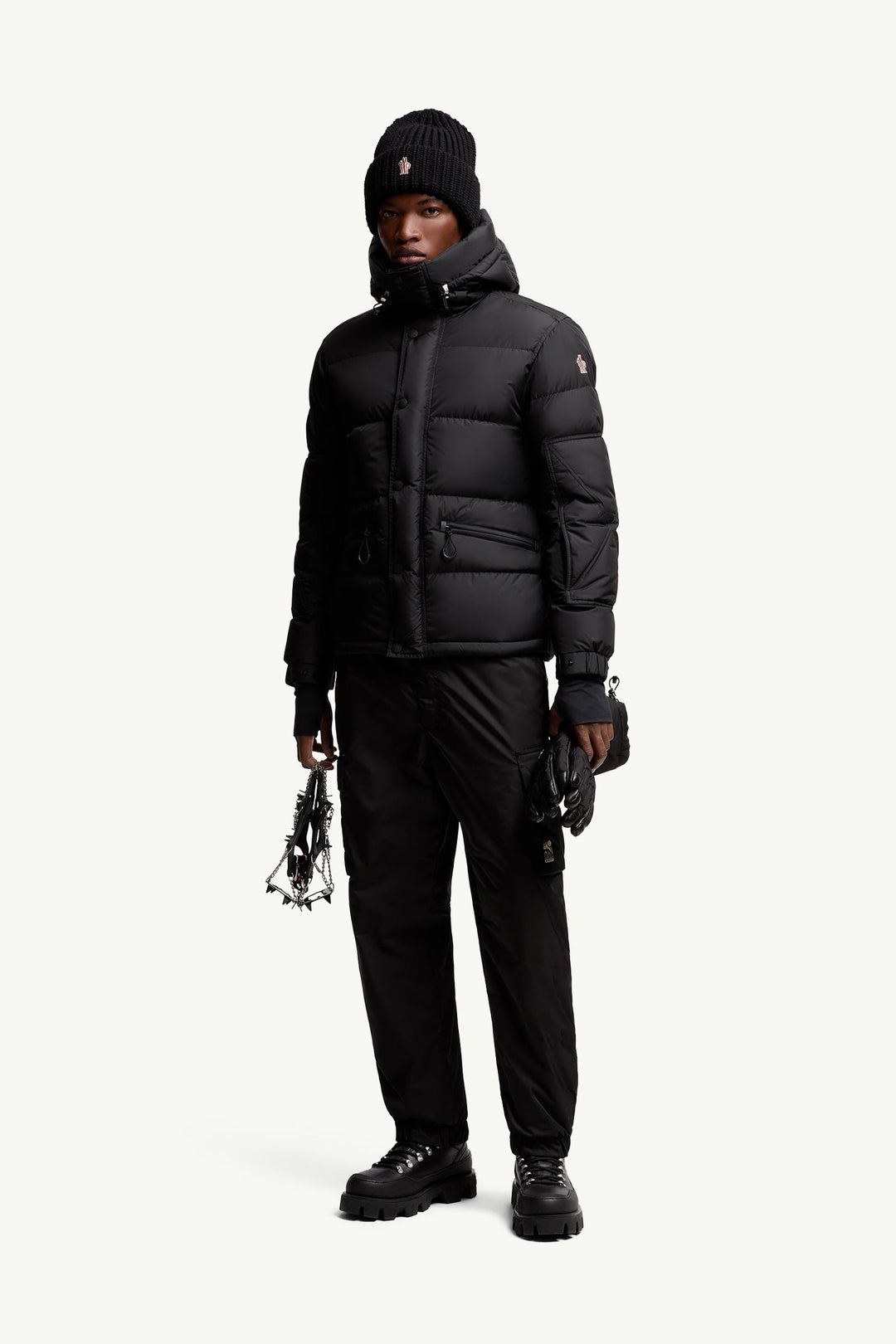 MONCLER - Veste de ski Kasanka à capuche Noir
