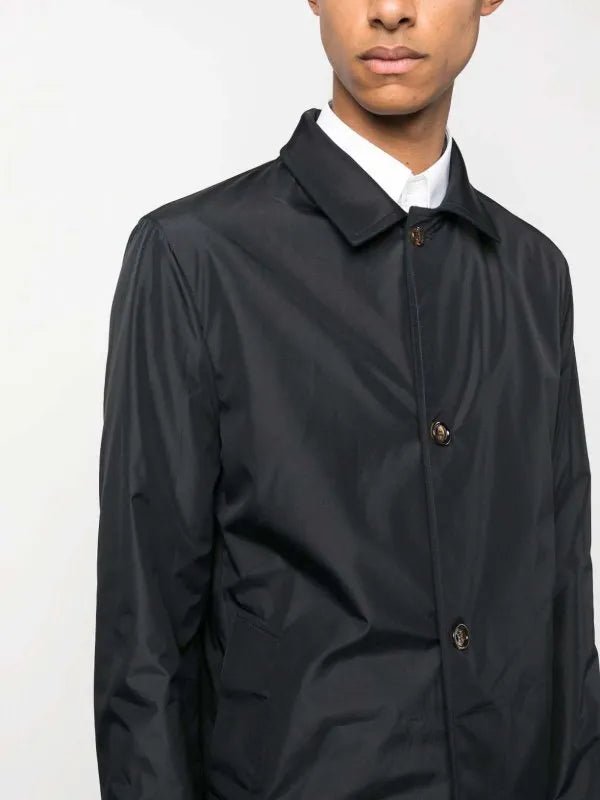 KIRED - Manteau en cahemire bleu marine - Lothaire