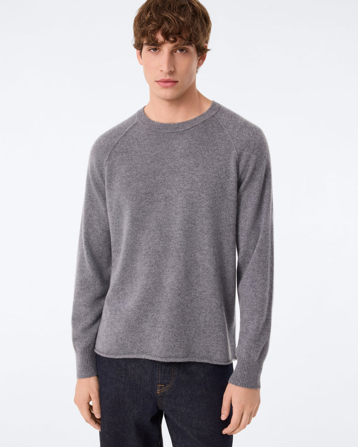 KUJTEN - Pull Balthazar en cachemire Gris flanelle - Lothaire
