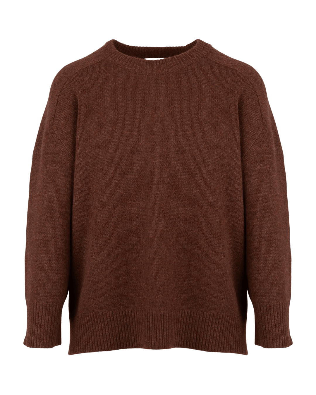 KUJTEN - Pull Diane Oversize en Cachemire Marron Pécan - Lothaire