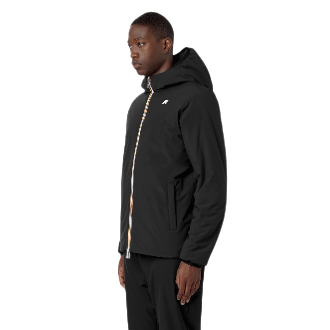 KWAY - parka réversible Jack St Warm black / green - Lothaire