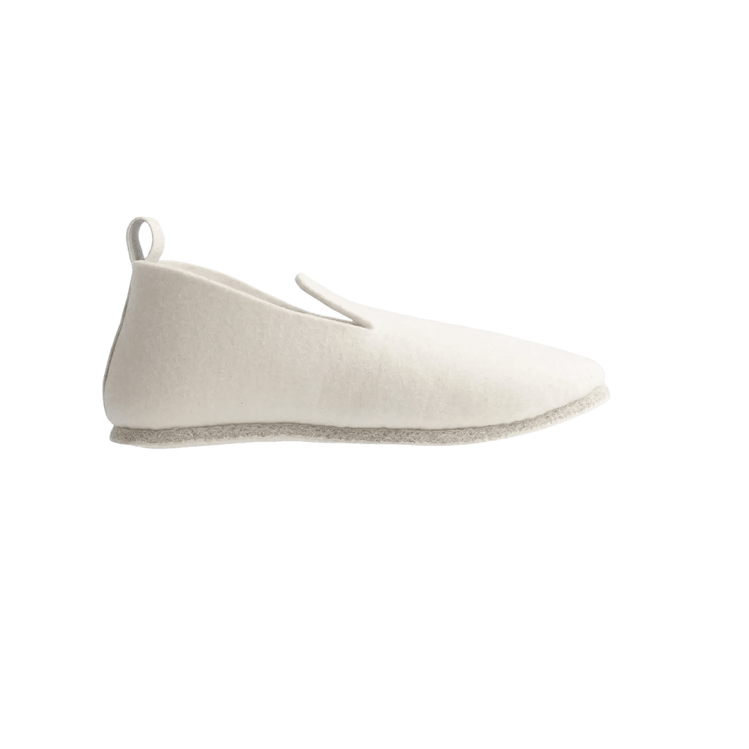 La Charentaise Tcha MINIMAL Feutre Blanc - Lothaire