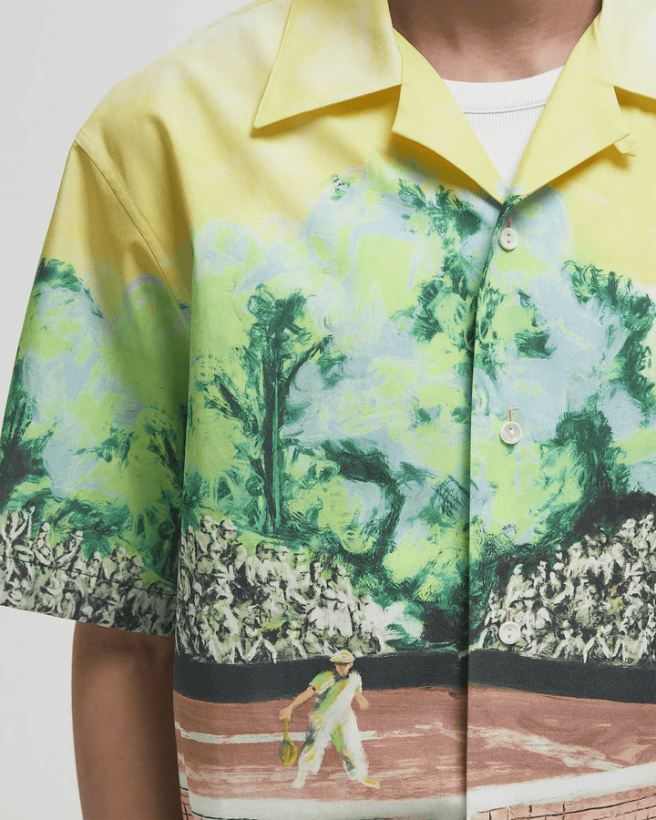 LACOSTE DÉFILÉ - Chemisette Graphic Tennis - Lothaire