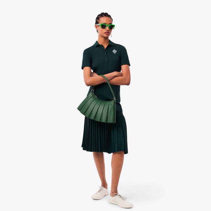 LACOSTE DÉFILÉ - Sac moyen Lenglen en cuir - Lothaire