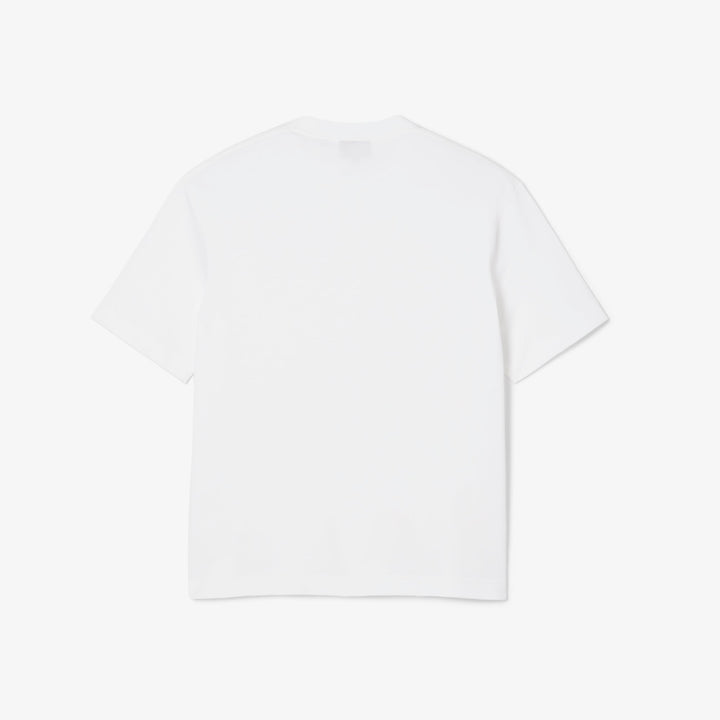 LACOSTE DÉFILÉ - T-shirt badge dentelle blanc - Lothaire