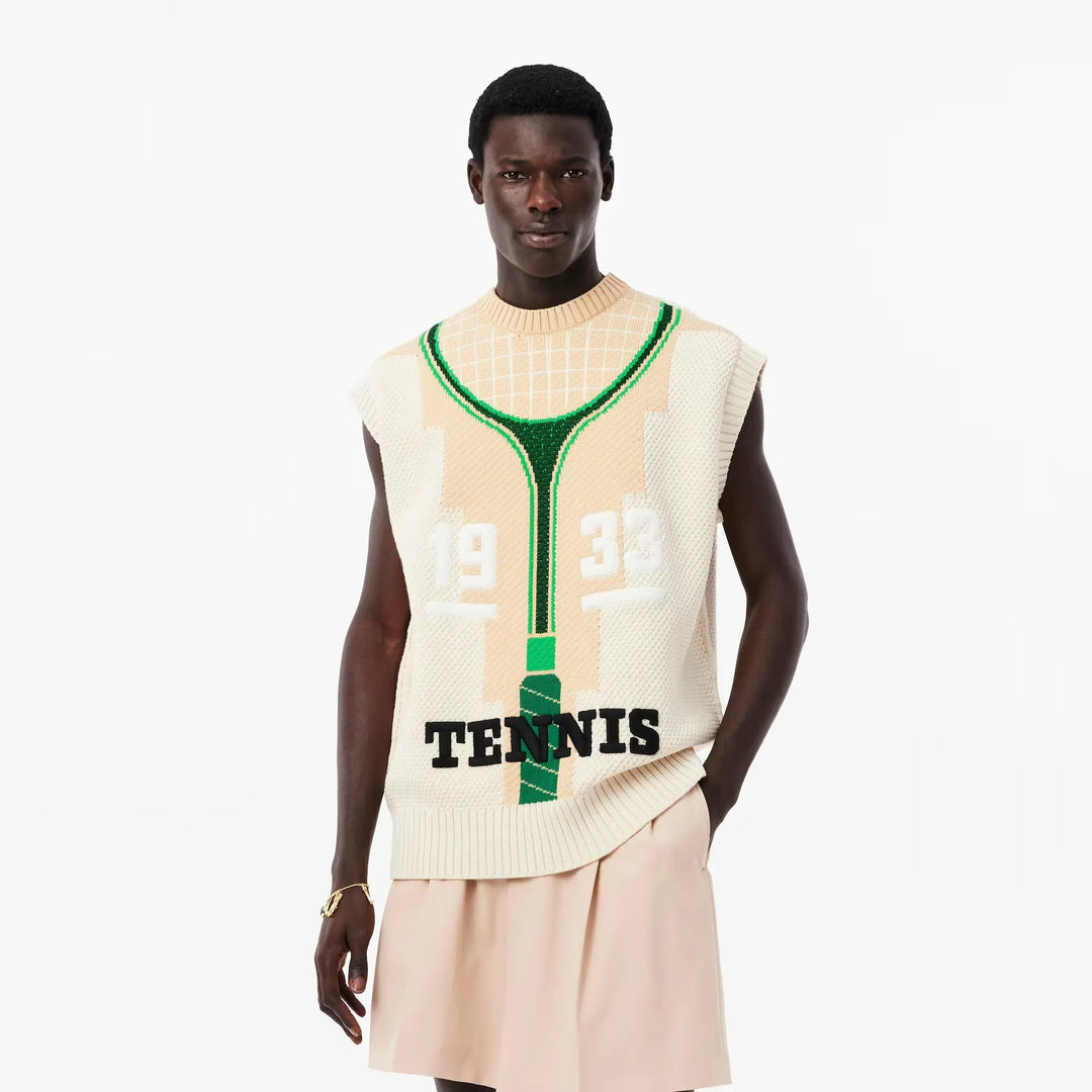 LACOSTE - Pull sans manches graphique Défilé - Lothaire