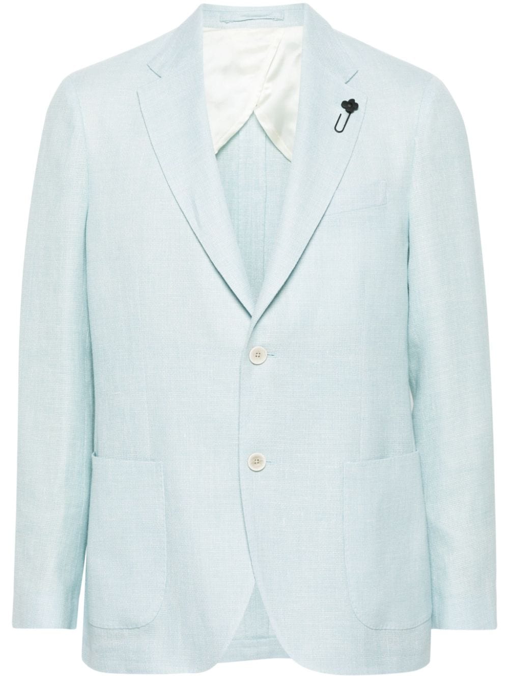 Lardini - Blazer bleu à design tissé - Lothaire