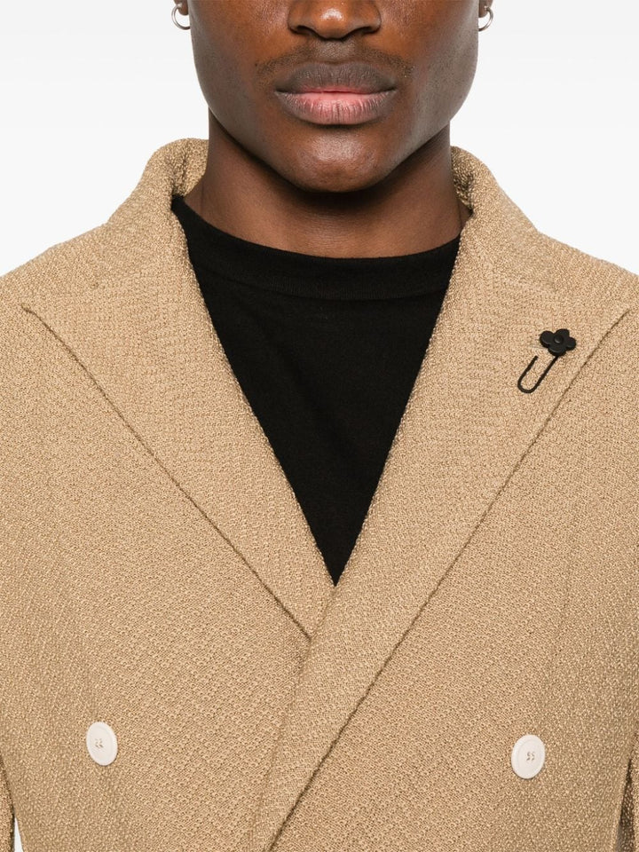 Lardini - Blazer croisé camel - Lothaire