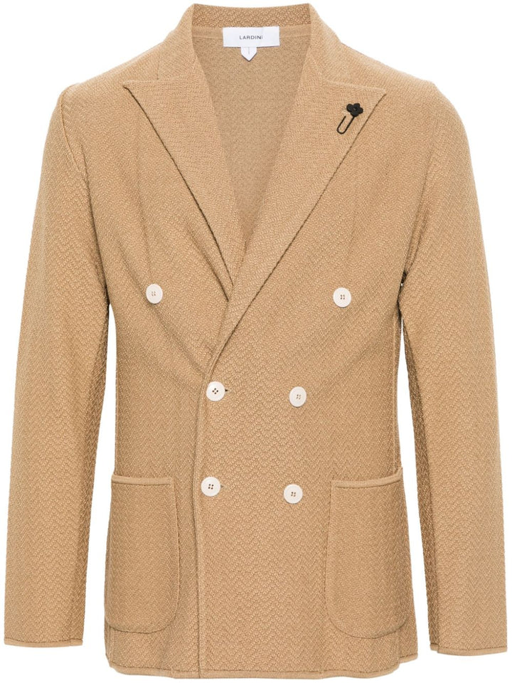 Lardini - Blazer croisé camel - Lothaire