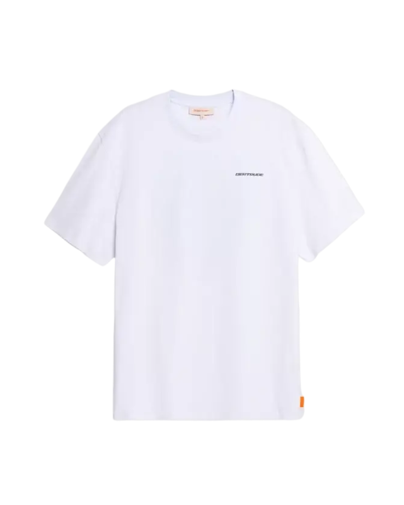 GERTRUDE - T-shirt Leonarchive en jersey de coton Blanc
