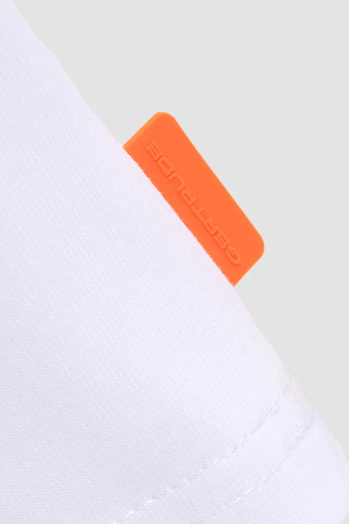 GERTRUDE - T-shirt Leonarchive en jersey de coton Blanc