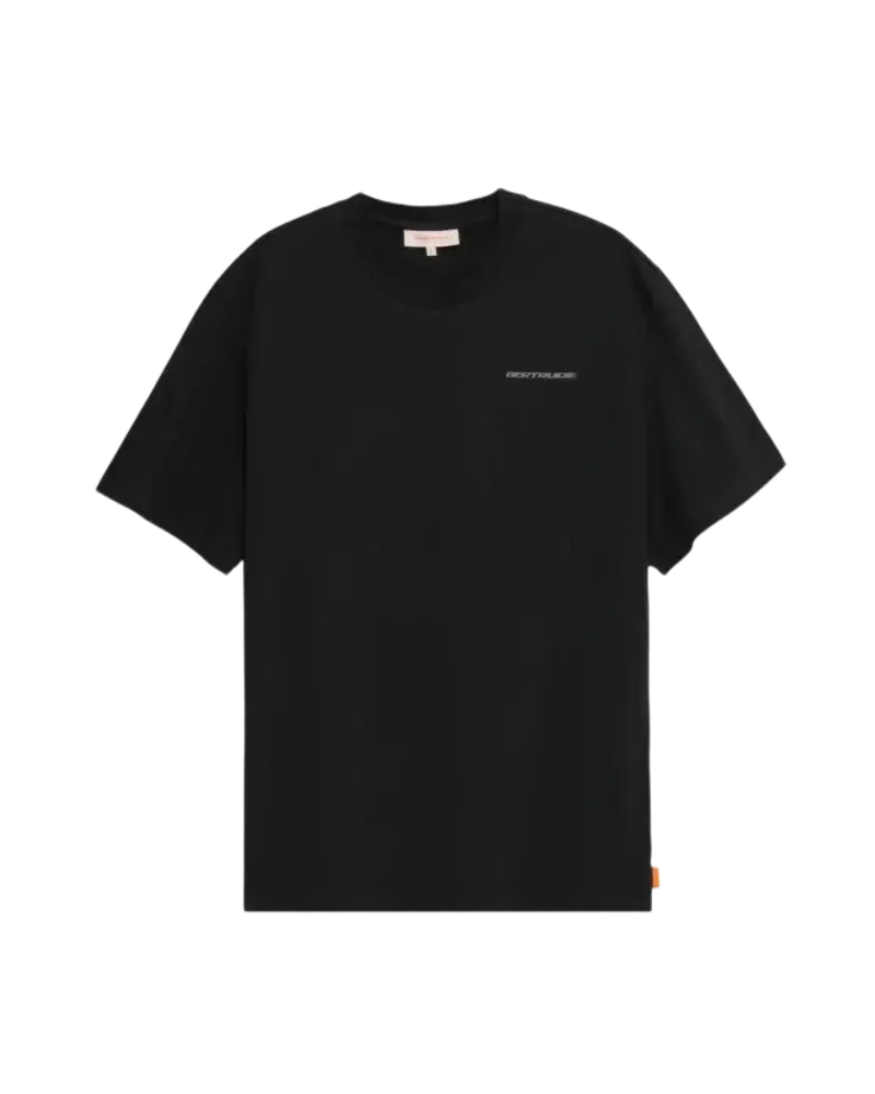 GERTRUDE - T-shirt Leonarchive en jersey de coton Noir