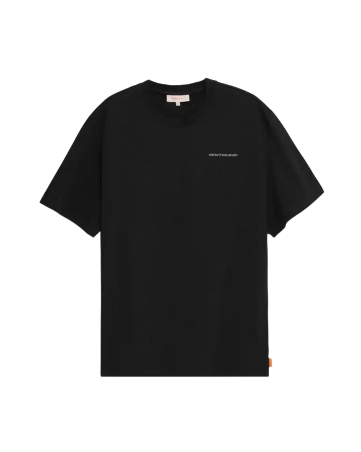 GERTRUDE - T-shirt Leonarchive en jersey de coton Noir