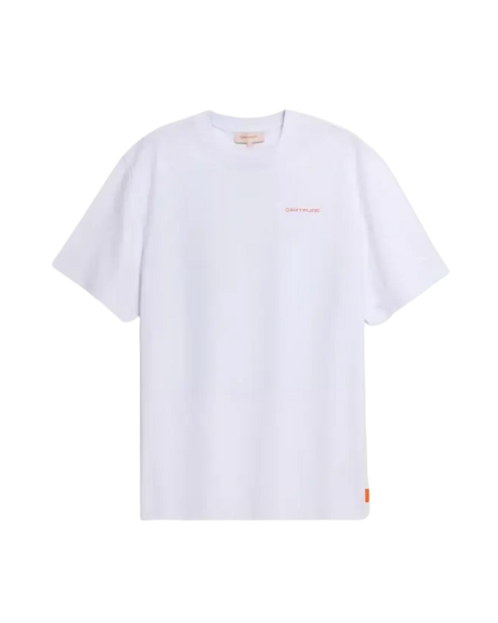 GERTRUDE - T-shirt Leongeo col rond Blanc