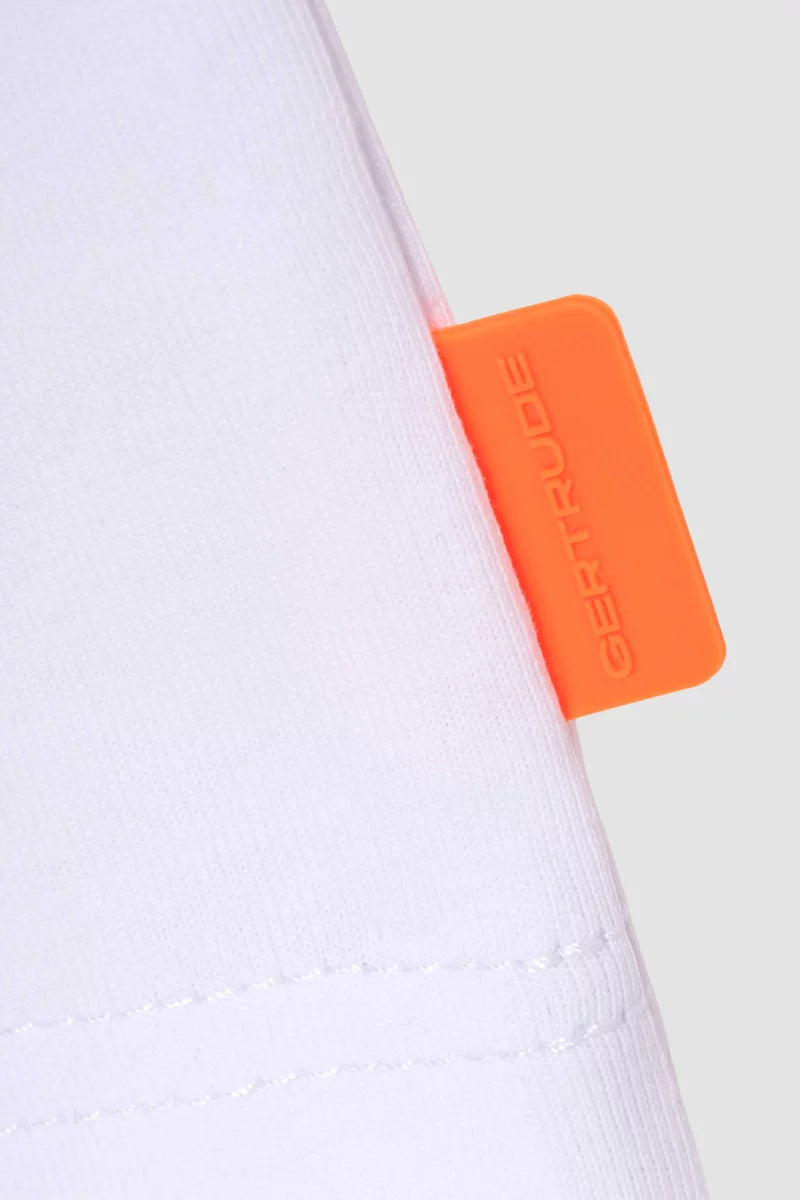 GERTRUDE - T-shirt Leongeo col rond Blanc