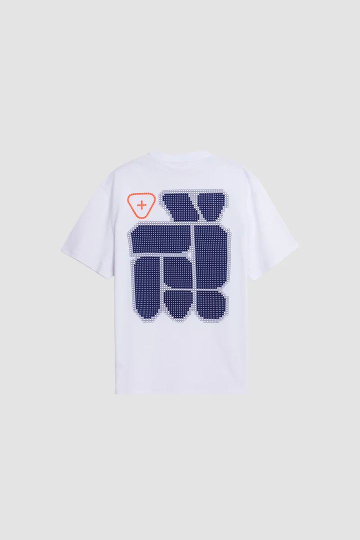 GERTRUDE - T-shirt Leongeo col rond Blanc