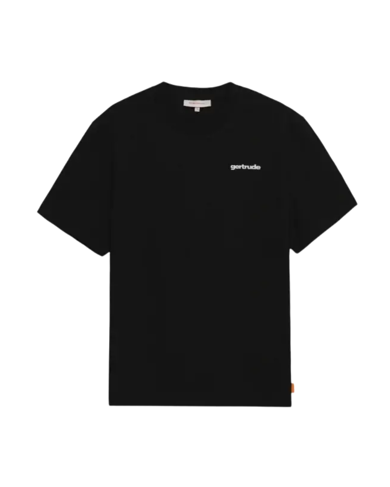 GERTRUDE - T-shirt Leonstripe en jersey aéré Noir