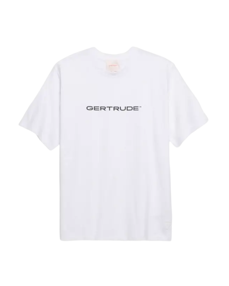 GERTRUDE - T-shirt Leon coupe droite Blanc