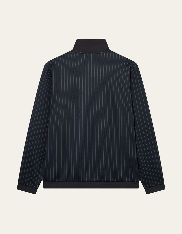 LES DEUX - Ballier Pinstripe Jacket Marine à rayures - Lothaire