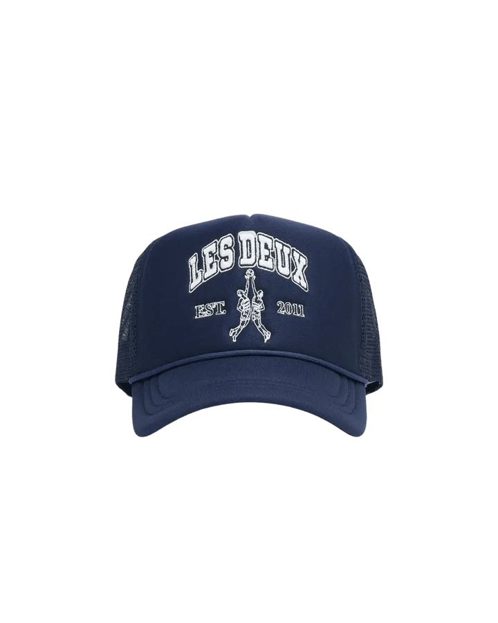 LES DEUX - Basketball Player Trucker Cap Bleu marine - Lothaire