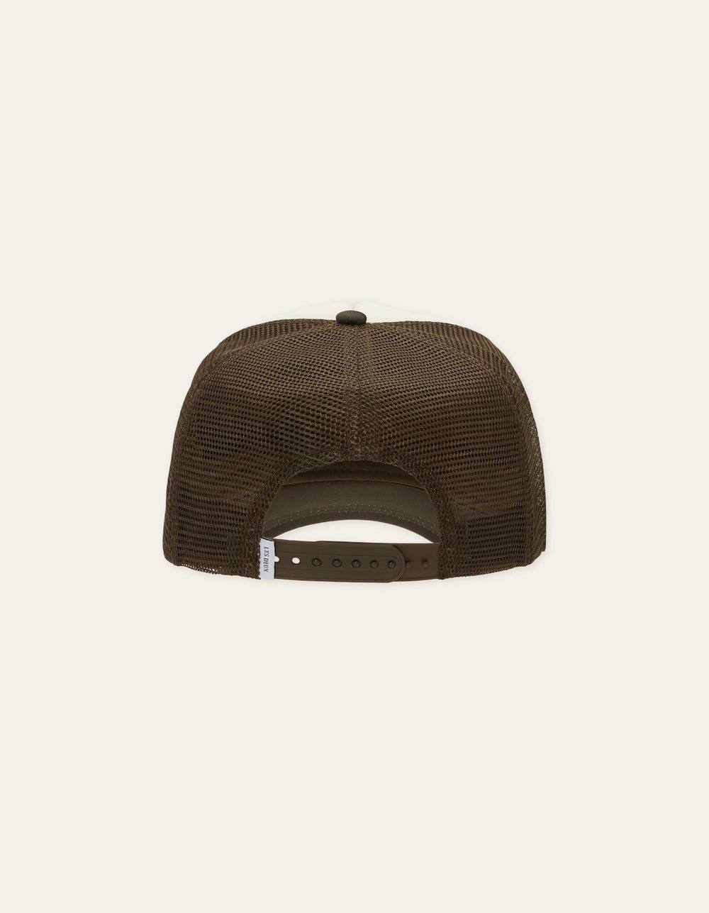 LES DEUX - Basketball Player Trucker Cap Ivoire et Marron - Lothaire