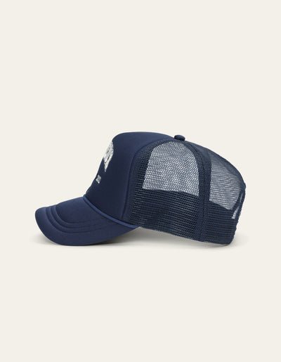 LES DEUX - Basketball Player Trucker Cap Marine - Lothaire