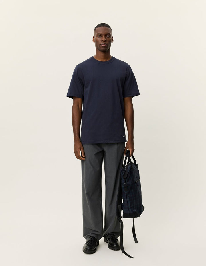 LES DEUX - Ben Artist T-Shirt Bleu marine foncé - Lothaire