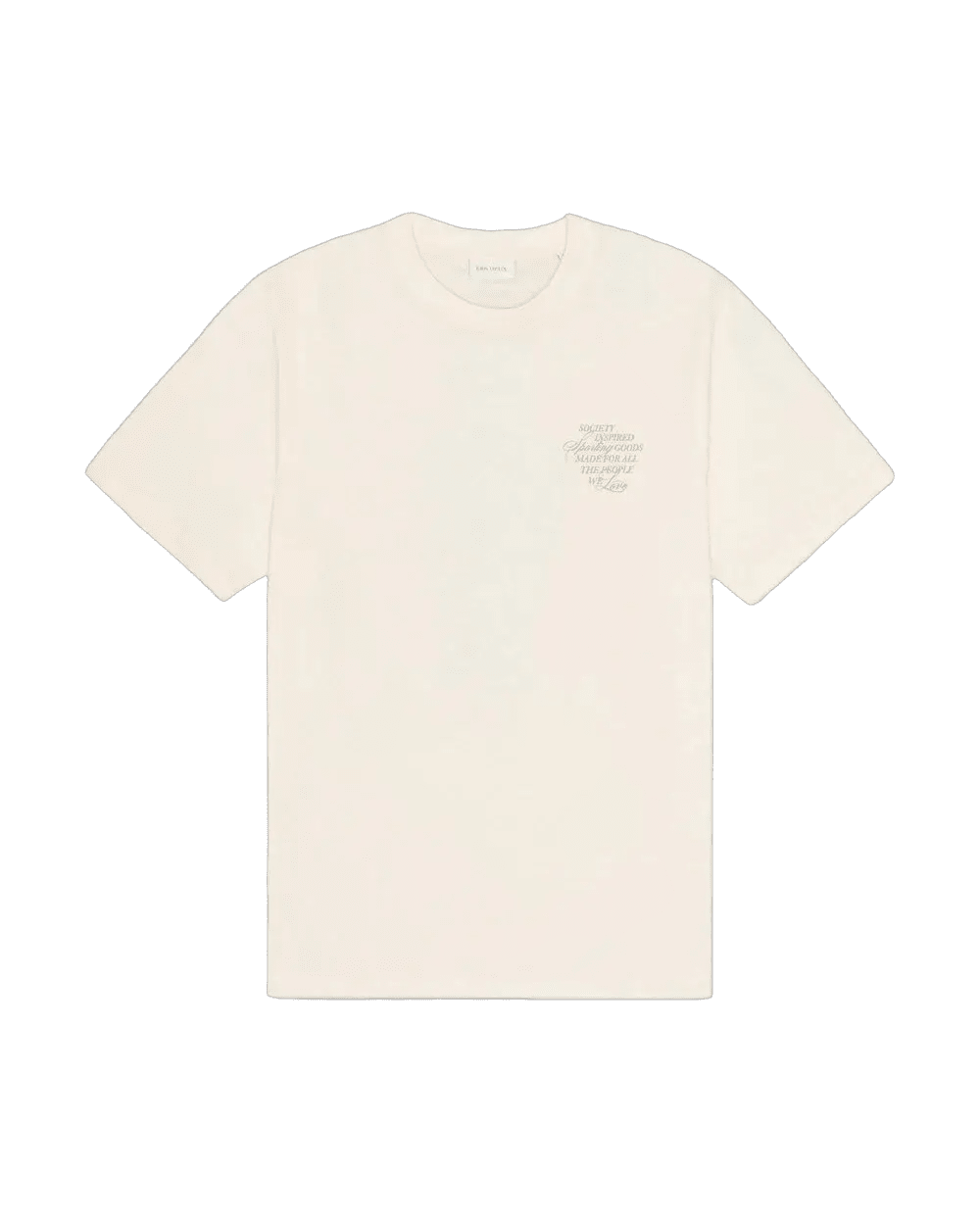 LES DEUX - Ben Faience T-Shirt Blanc crème - Lothaire