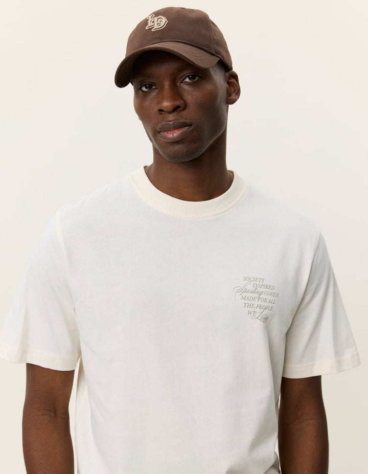 LES DEUX - Ben Faience T-Shirt Blanc crème - Lothaire