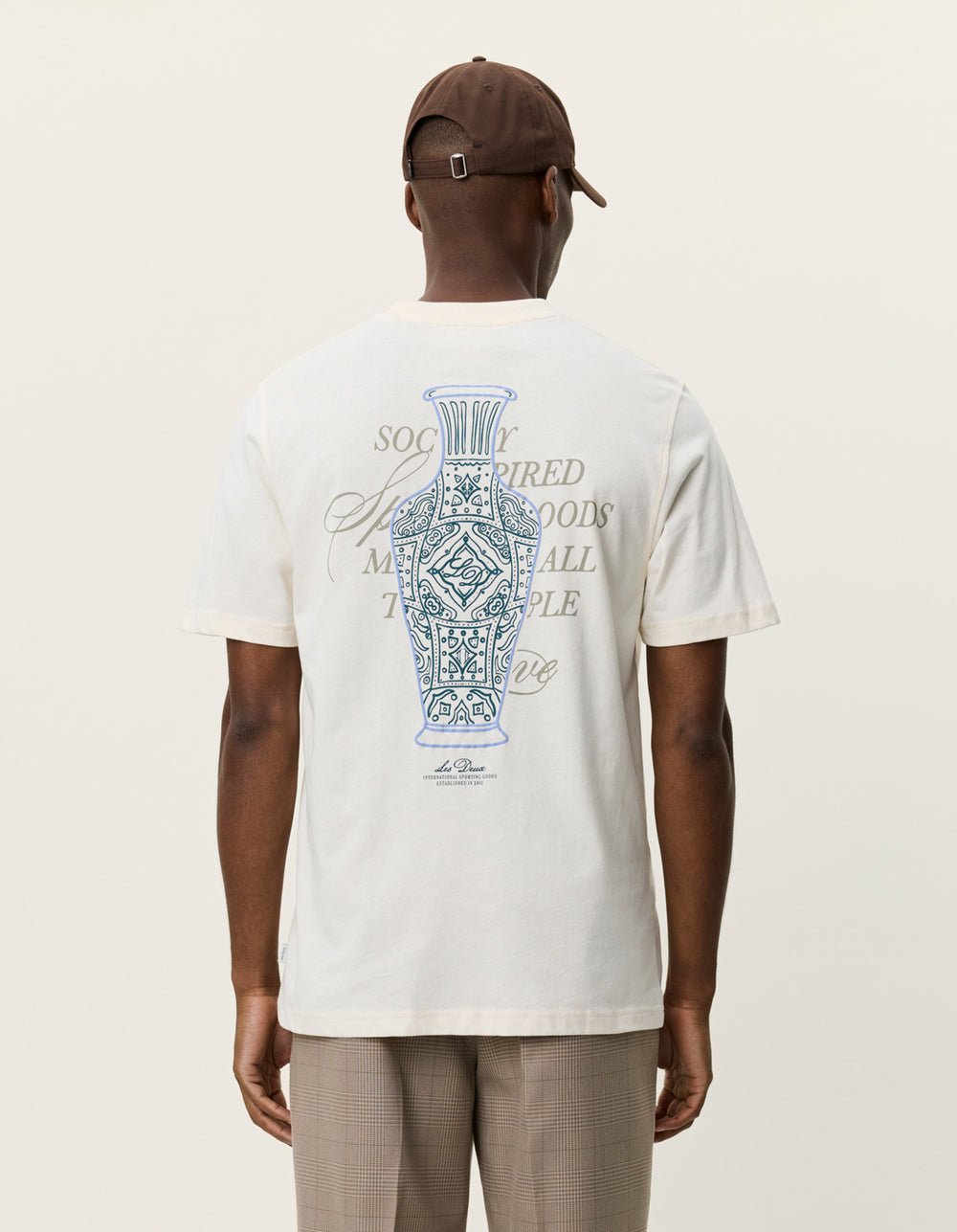 LES DEUX - Ben Faience T-Shirt Blanc crème - Lothaire
