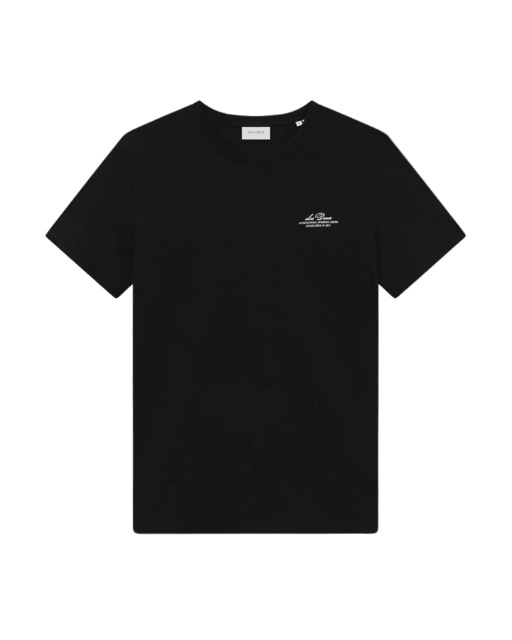 LES DEUX - Ben Globe T-Shirt Noir - Lothaire