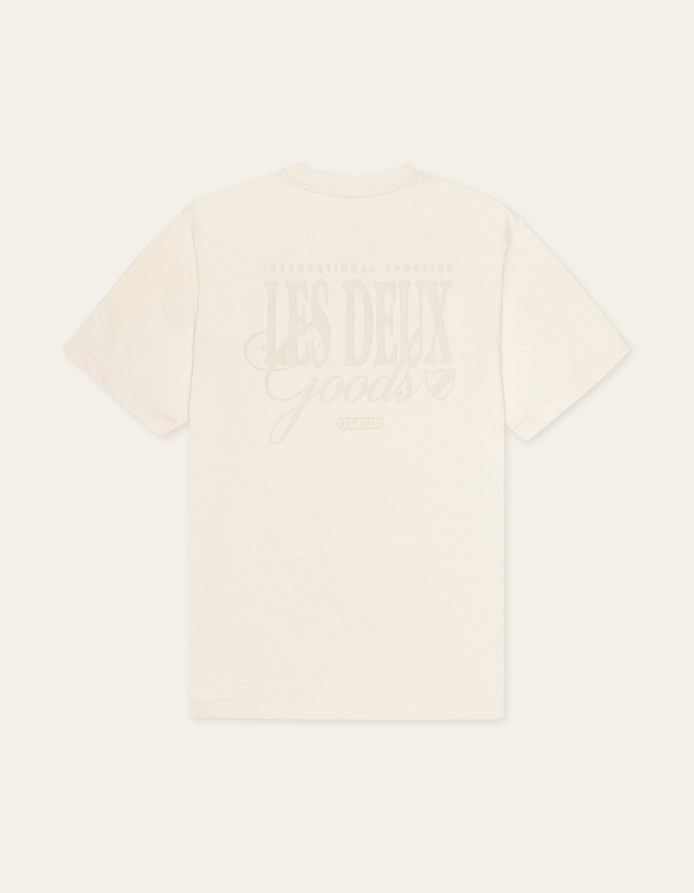 LES DEUX - Ben Goods T-Shirt Ivoire - Lothaire