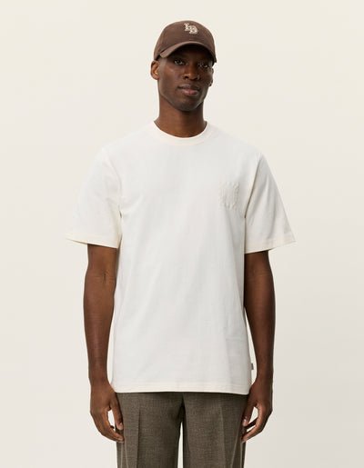 LES DEUX - Ben Goods T-Shirt Ivoire - Lothaire