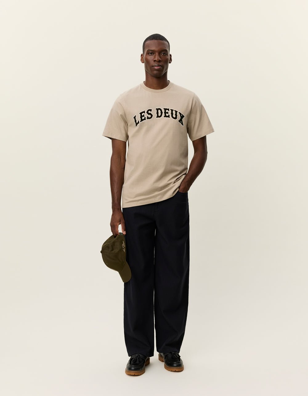 LES DEUX - Brady Western T-Shirt Beige clair - Lothaire