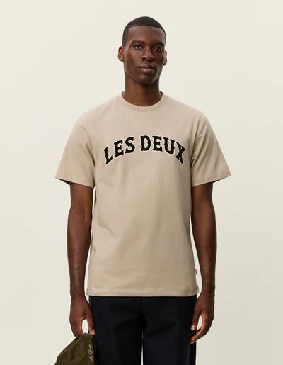 LES DEUX - Brady Western T-Shirt Beige clair - Lothaire