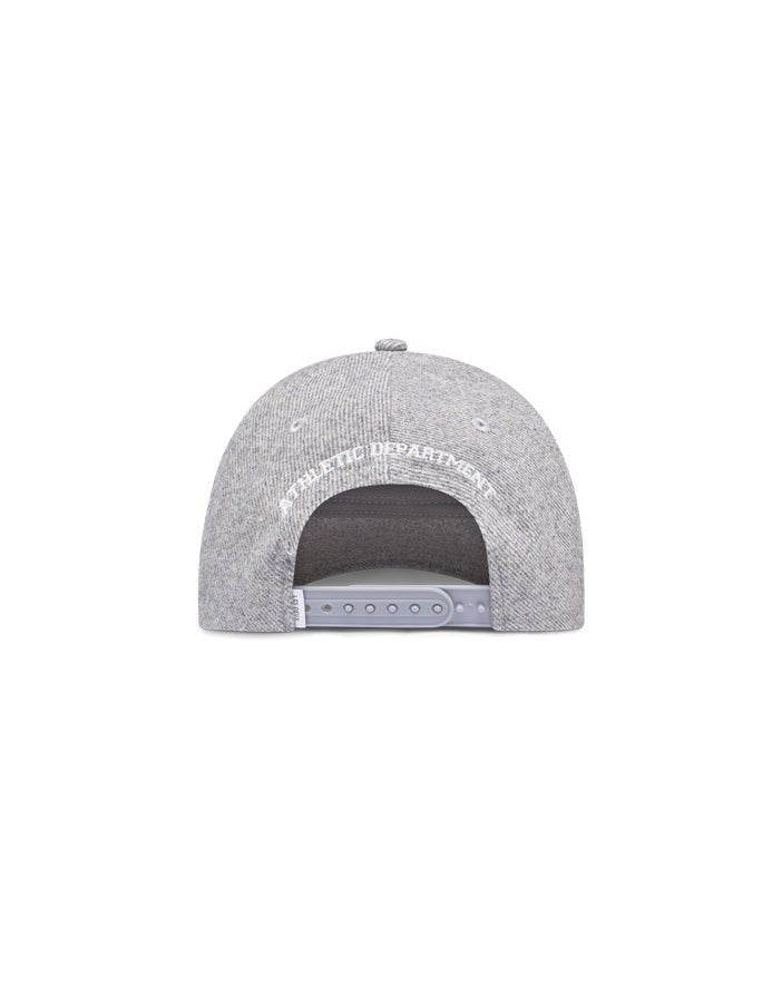 LES DEUX - Casquette de baseball en laine Gris Mélange - Lothaire