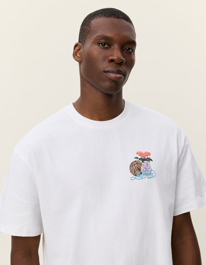 LES DEUX - Cole Table T-Shirt Blanc - Lothaire