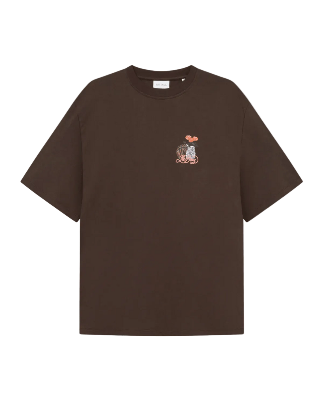LES DEUX - Cole Table T-Shirt Marron - Lothaire