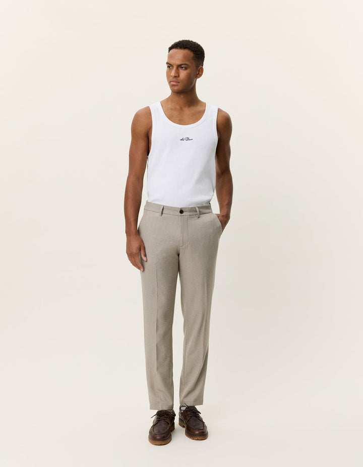 LES DEUX - Como Reg Solid Pants Beige sable - Lothaire
