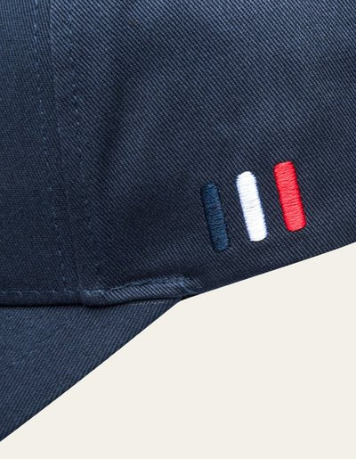 LES DEUX - Encore Organic Baseball Cap Bleu marine - Lothaire