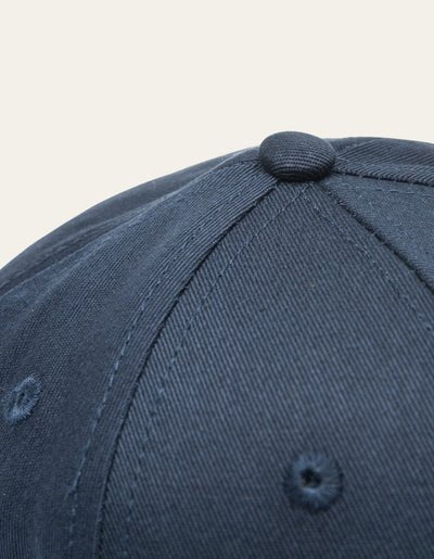 LES DEUX - Encore Organic Baseball Cap Bleu marine - Lothaire