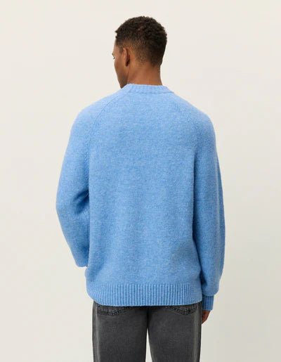LES DEUX - Gilbert Crewneck Knit Bleu - Lothaire
