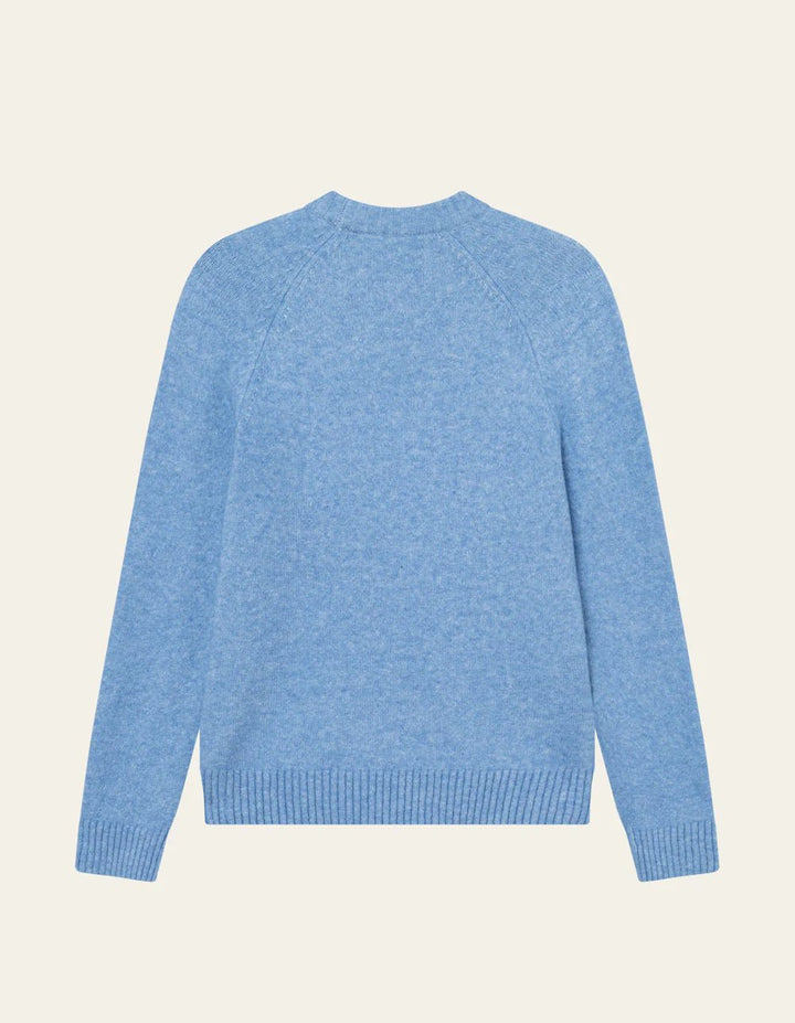 LES DEUX - Gilbert Crewneck Knit Bleu - Lothaire