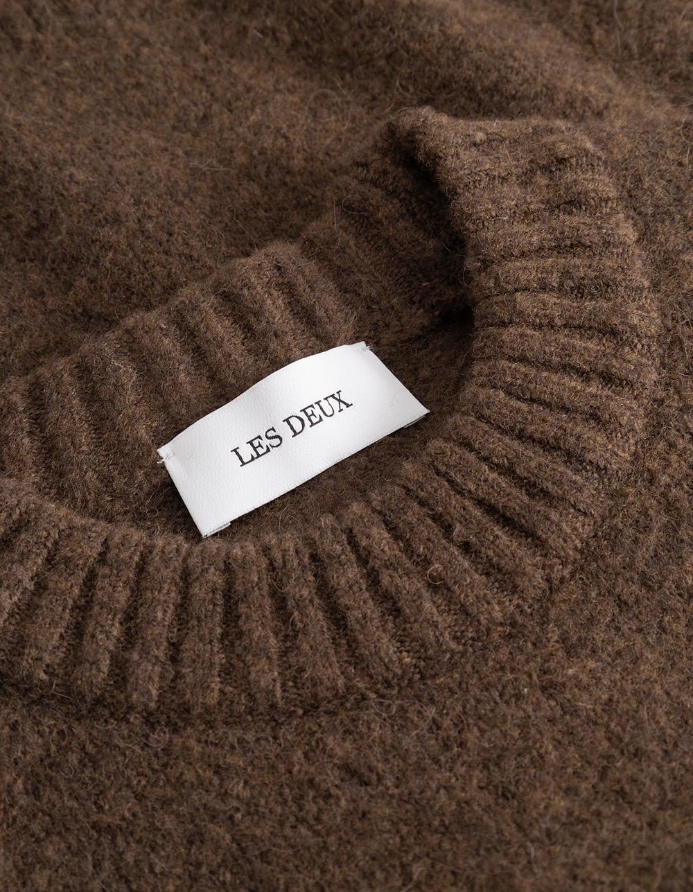 LES DEUX - Gilbert Crewneck Knit Marron - Lothaire