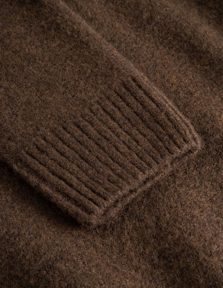 LES DEUX - Gilbert Crewneck Knit Marron - Lothaire