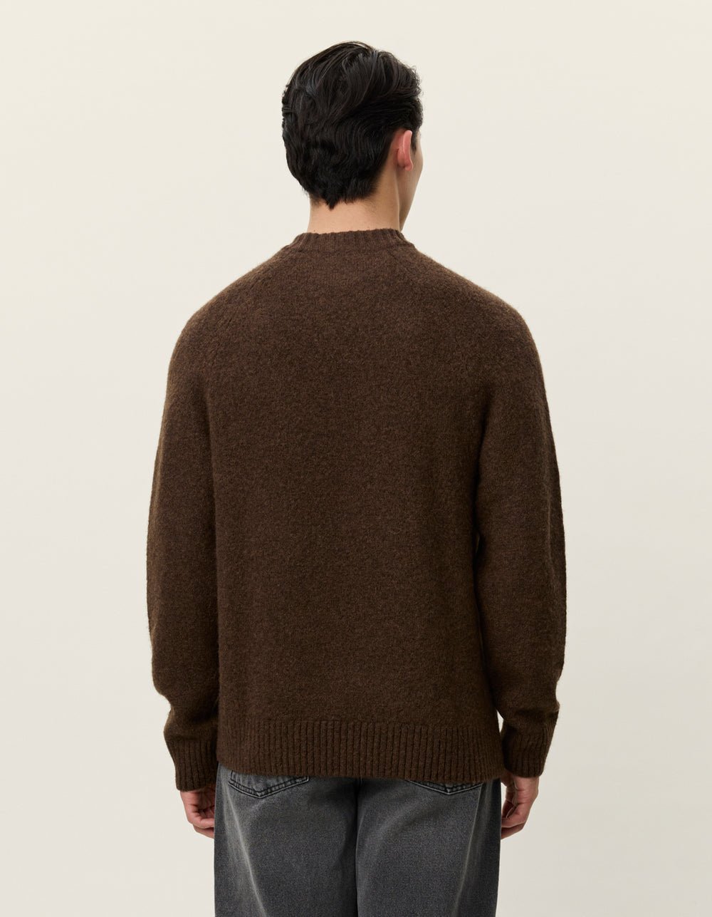 LES DEUX - Gilbert Crewneck Knit Marron - Lothaire