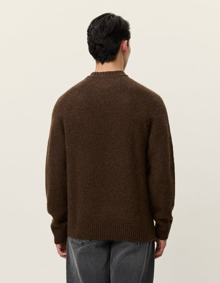 LES DEUX - Gilbert Crewneck Knit Marron - Lothaire