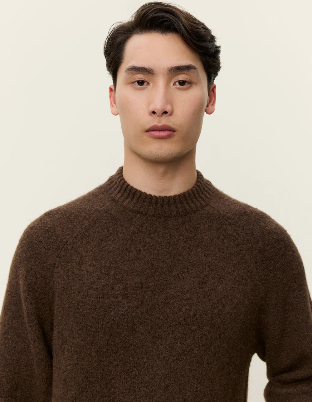 LES DEUX - Gilbert Crewneck Knit Marron - Lothaire