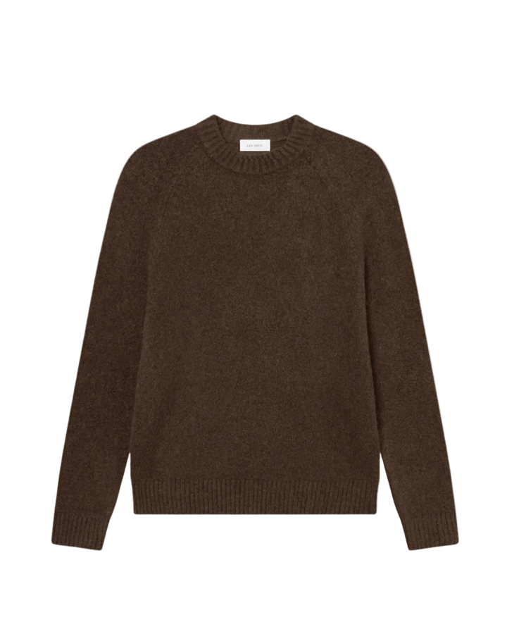 LES DEUX - Gilbert Crewneck Knit Marron - Lothaire